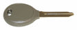 Jeep Plastic Gray Key Blank - 5143553AA steel