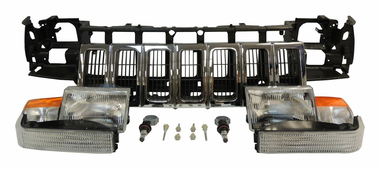 Plastic Multi Header Panel Kit - 55054996K steel black