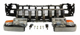 Plastic Multi Header Panel Kit - 55054996K steel black