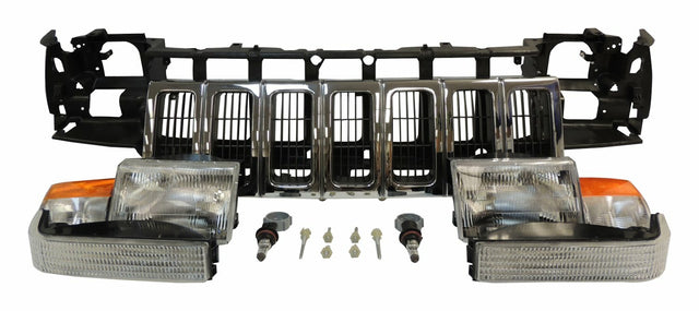 Plastic Multi Header Panel Kit - 55054996K steel black