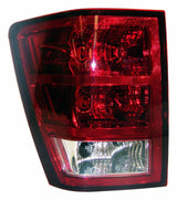 Jeep Plastic Red tail light assembly - 55156615AE