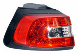 Jeep Plastic Red tail light assembly - 68102907AF black