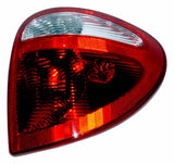 Jeep Plastic Red tail light assembly - 68241334AA black