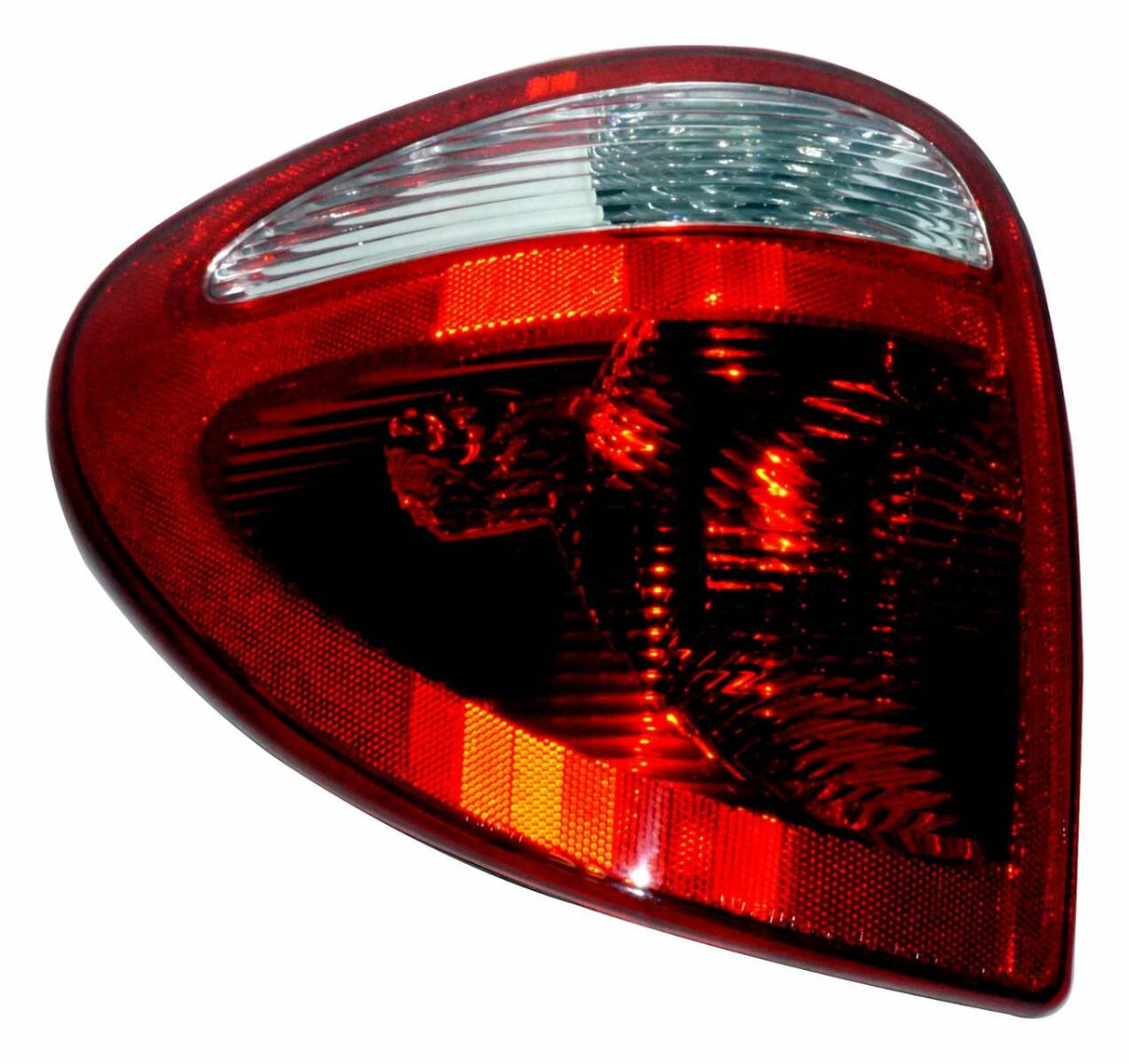 Jeep Plastic Red tail light assembly - 68241335AA black