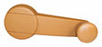 Jeep Plastic Tan Window Handle - 83505122