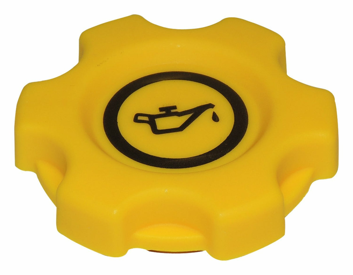 t Crown Automotive - Plastic Yellow Oil Filler Cap - 4863741 Crown Automotive
