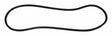 Jeep Rubber Black Accessory Drive Belt - 53010254