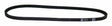 Jeep Rubber Black Accessory Drive Belt JY017380