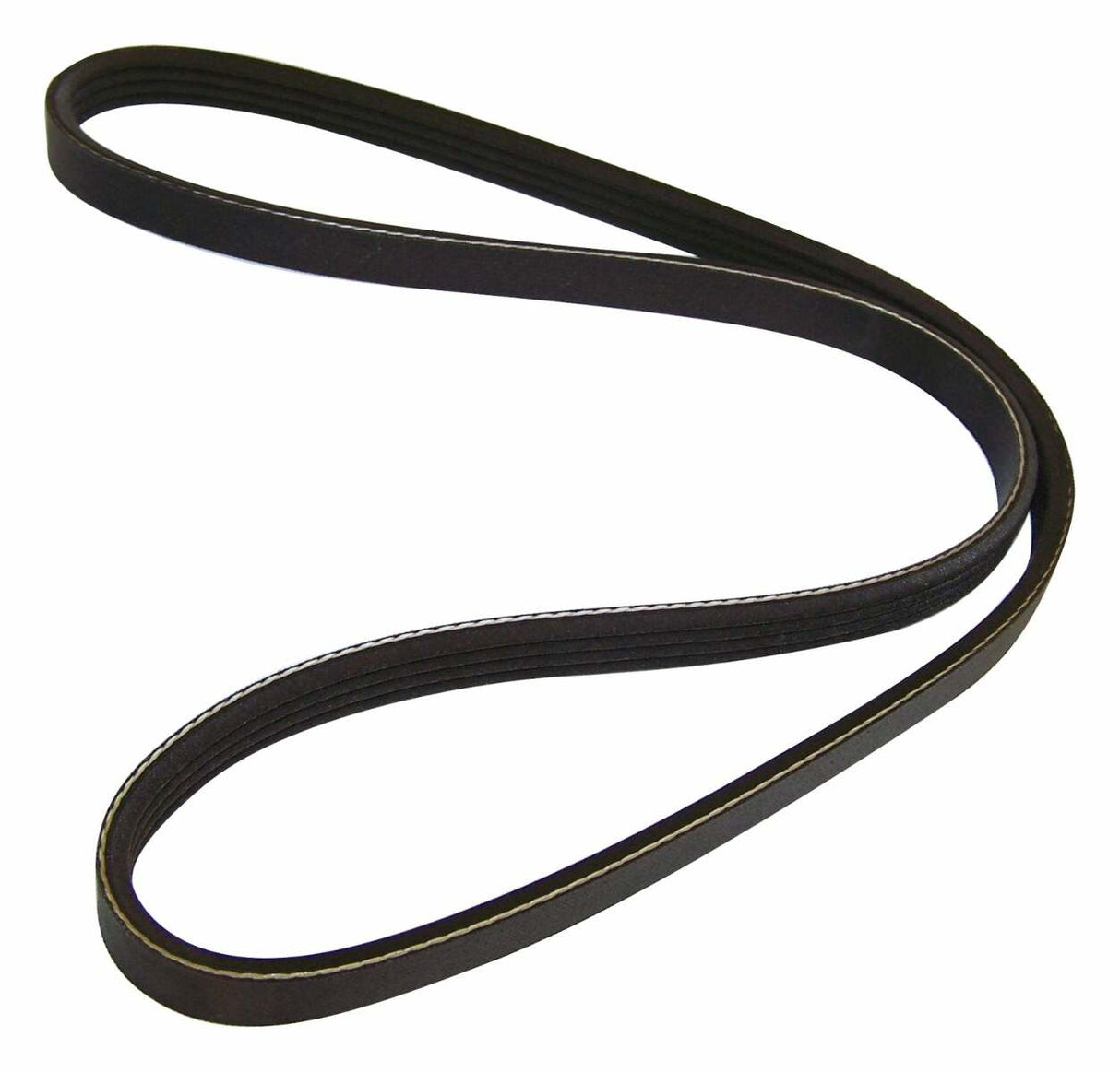 t Crown Automotive - Rubber Black Accessory Drive Belt - Q4040382 Crown Automotive