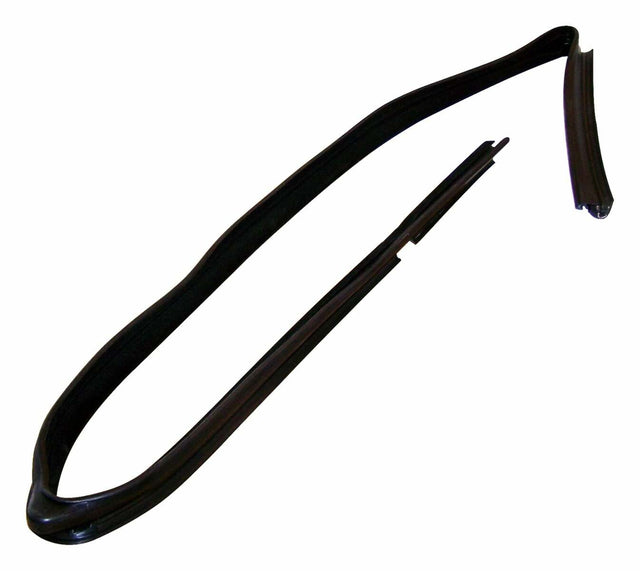 Jeep Rubber Black Door Glass Seal - 55136024AG