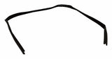 Jeep Rubber Black Door Glass Seal - 55395174AA steel