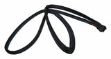 t Crown Automotive - Rubber Black Door Weatherstrip - 5017463AF Crown Automotive