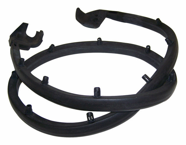 t Crown Automotive - Rubber Black Door Weatherstrip - 55009829 Crown Automotive