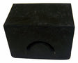 Jeep Rubber Black Exhaust Insulator - 53000101