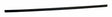 Jeep Rubber Black Hood Weatherstrip - 55397279AB