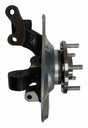 Rubber Black Hub & Knuckle Assembly - 68088498AD steel