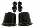 Jeep Rubber Black Leaf Spring Bushing Kit - 5006950K