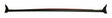 Jeep Rubber Black Windshield Frame Weatherstrip - 55397454AL