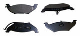 Jeep Semi-Metallic Black Brake Pad Set - 4882579