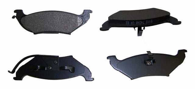 Jeep Semi-Metallic Black Brake Pad Set - 4882579