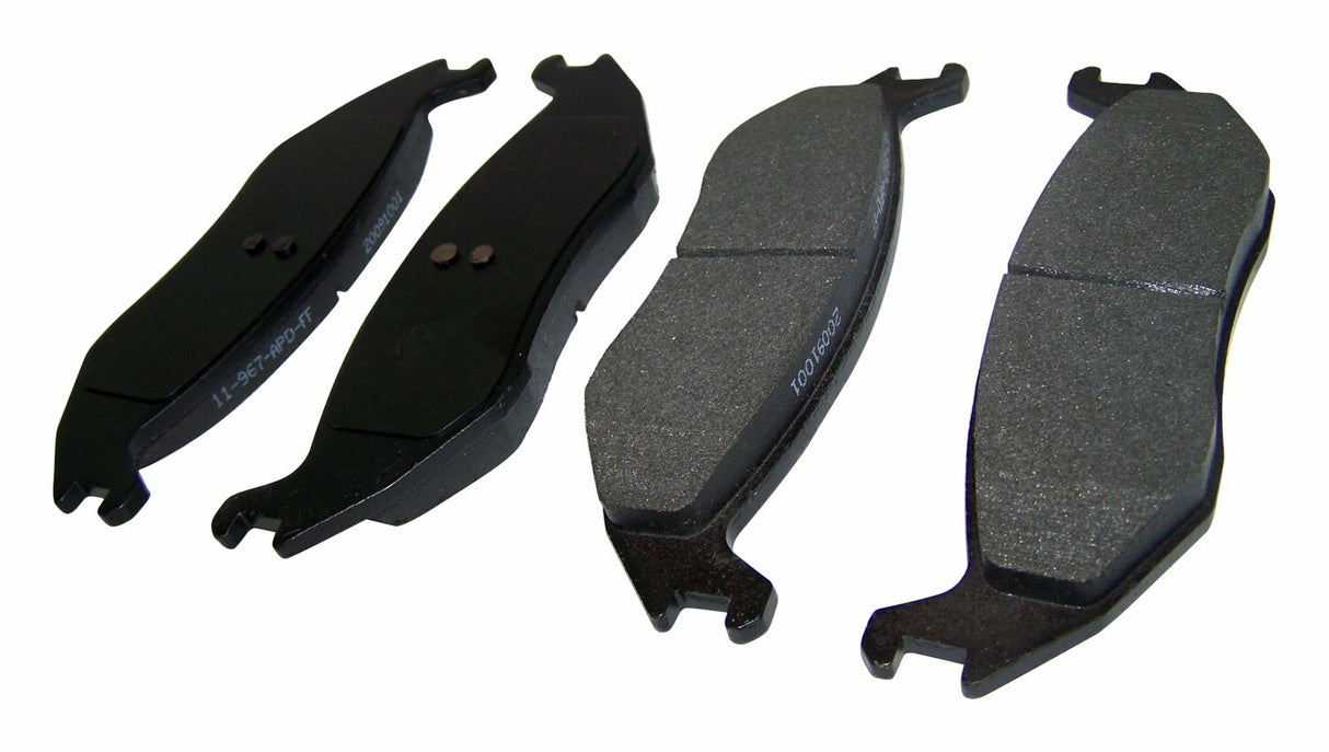 Jeep Semi-Metallic Black Brake Pad Set - 5080563AC