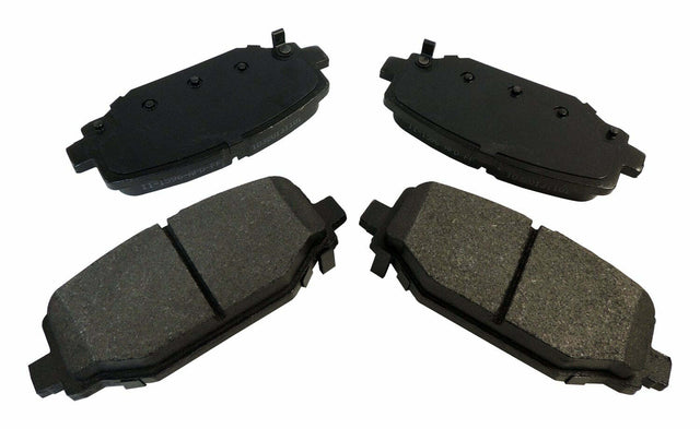 Jeep Semi-Metallic Black Brake Pad Set - 68159526AB steel