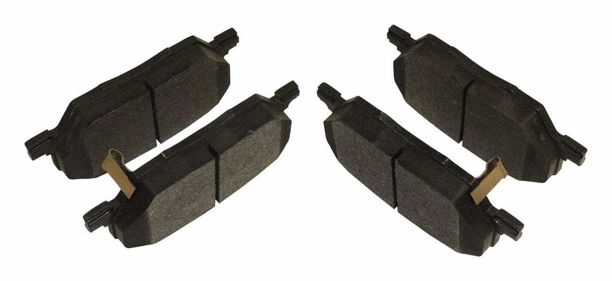 Jeep Semi-Metallic Black Brake Pad Set - 68289634AA steel