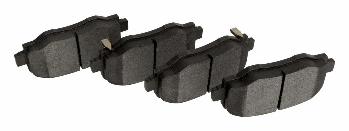 Jeep Semi-Metallic Black Brake Pad Set - 68299399AA steel