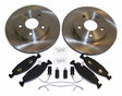 t Crown Automotive - Semi-Metallic Black Disc Brake Service Kit - 52098672KE Crown Automotive