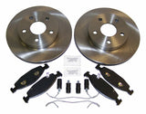 t Crown Automotive - Semi-Metallic Black Disc Brake Service Kit - 52098672KE Crown Automotive