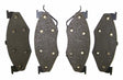 Jeep Semi-Metallic Gray Brake Pad Set - 4383397