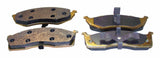 Jeep Semi-Metallic Gray Brake Pad Set - 4882107