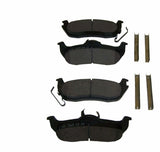 Jeep Semi-Metallic Gray Brake Pad Set - 5080871AA
