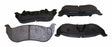 Semi-Metallic Gray Brake Pad Set - 5093511TI steel black