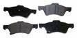 Jeep Semi-Metallic Gray Brake Pad Set - 5101857AA