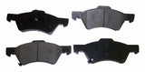 Jeep Semi-Metallic Gray Brake Pad Set - 5101857AA