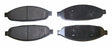 Jeep Semi-Metallic Gray Brake Pad Set - 5134358AA