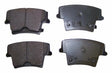 Jeep Semi-Metallic Gray Brake Pad Set - 5142566AA