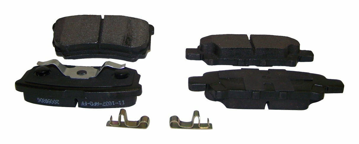 Jeep Semi-Metallic Gray Brake Pad Set - 5191271AB
