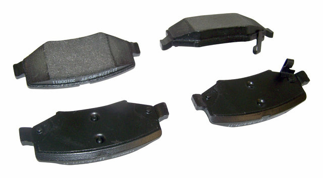 t Crown Automotive - Semi-Metallic Gray Brake Pad Set - 68003776AA Crown Automotive