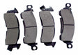 Jeep Semi-Metallic Gray Brake Pad Set - 83504371