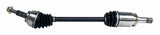 Steel Black rear rear axle shaft assembly - 52123524AA 4x4 drivetrain