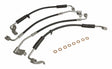 Jeep Steel Black Brake Hose Kit - BHK1