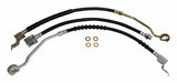 Jeep Steel Black Brake Hose Kit - BHK6