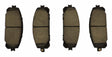 Jeep Steel Black Brake Pad Set - 68212327AC
