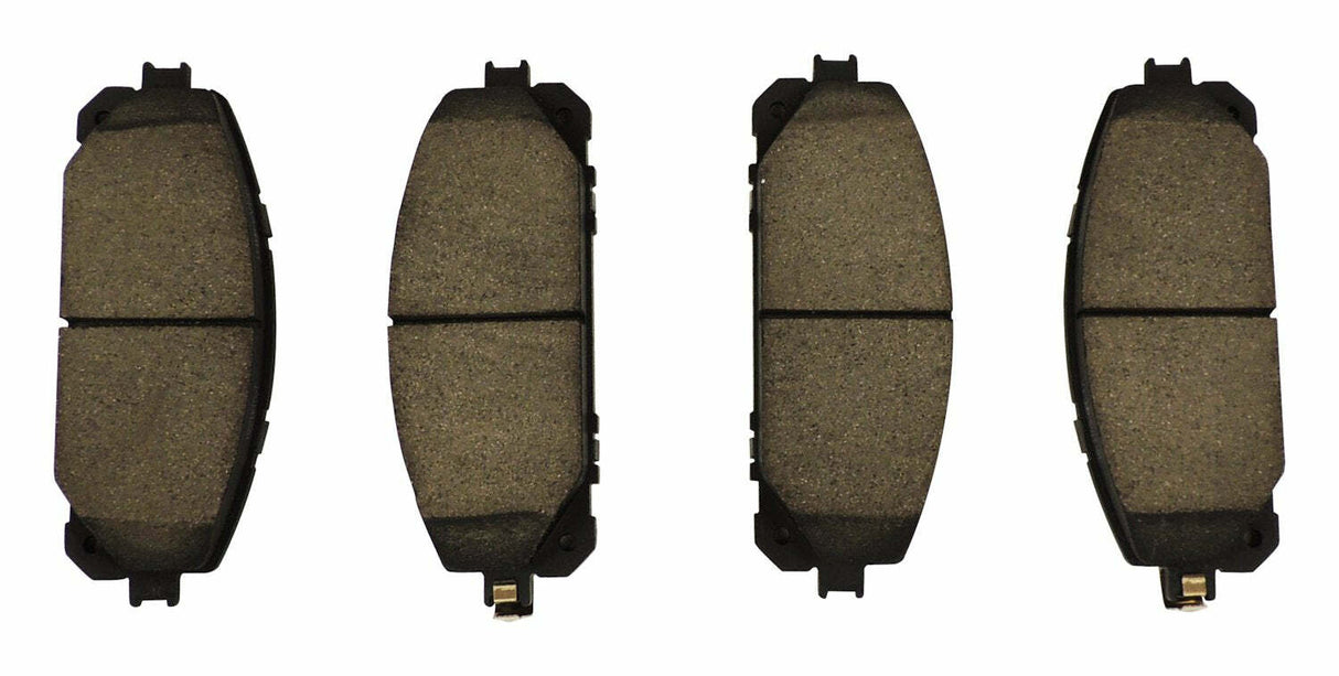 Jeep Steel Black Brake Pad Set - 68212327AC