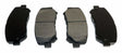 Jeep Steel Black Brake Pad Set - 68225170AD