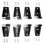 Jeep Steel Black Door Hinge Kit - 55395384K8