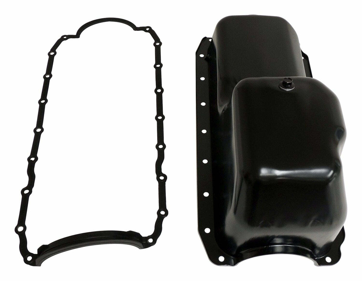 Jeep Steel Black Engine Oil Pan Kit - 53020918K