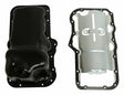 Jeep Steel Black Engine Oil Pan Kit - 53021779K